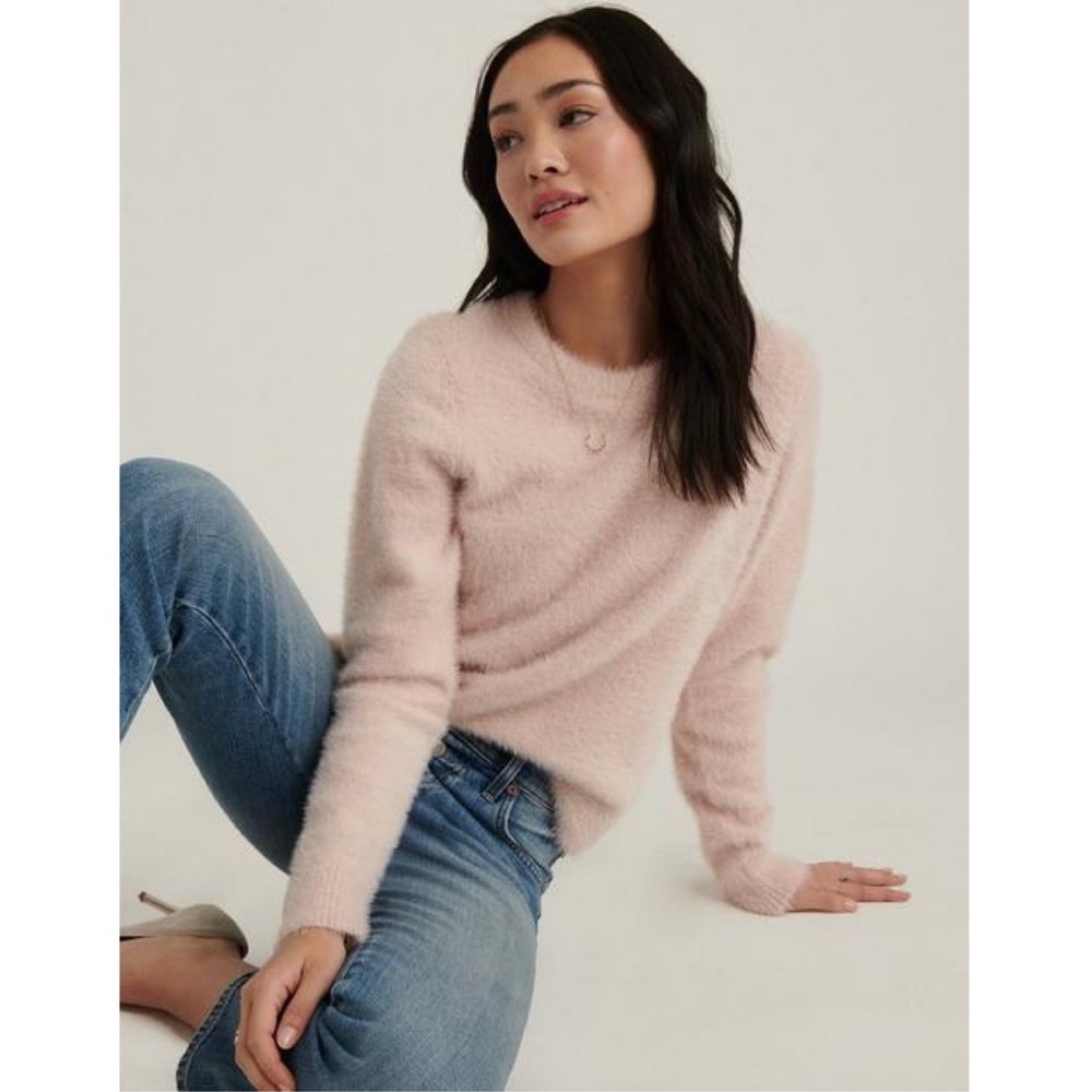 NWT Lucky Brand Eyelash Crewneck Sweater